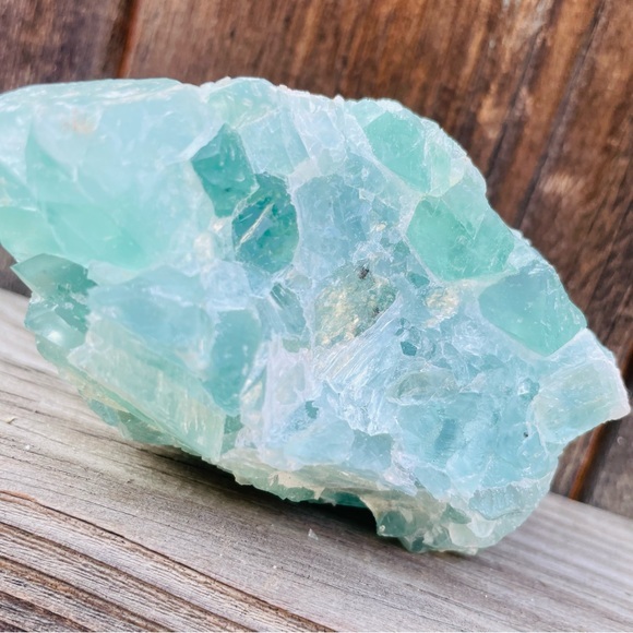 Green Fluorite Quartz Crystal 621 grams Mineral Huge Raw Natural Specimen #80 - Picture 7 of 15